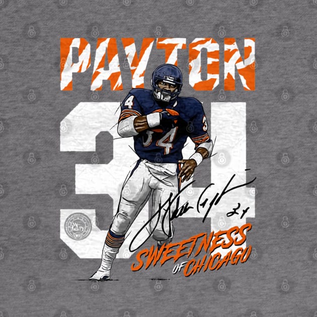 Walter Payton Chicago Rush by Buya_Hamkac